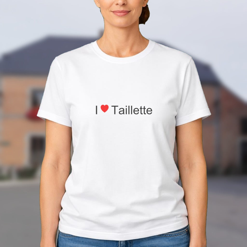 T-shirt I love taillette