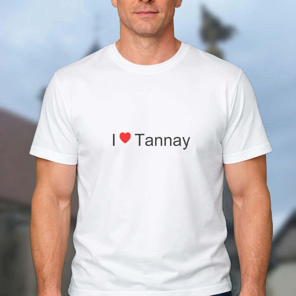 T-shirt I love tannay