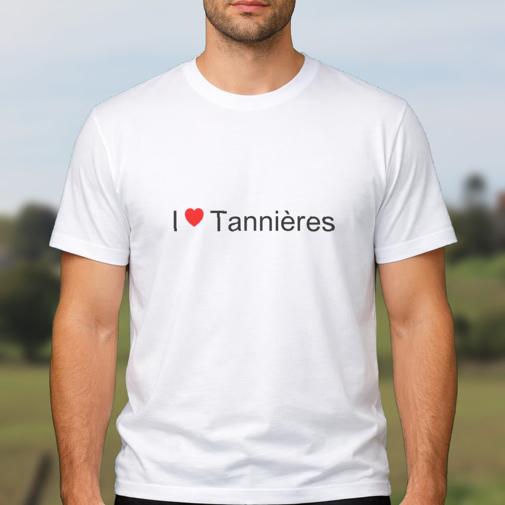 T-shirt I love tannières
