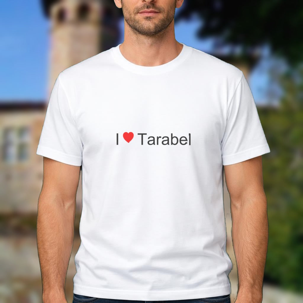 T-shirt I love tarabel