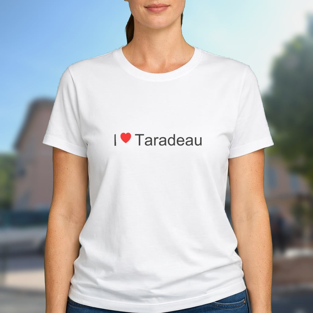 T-shirt I love taradeau