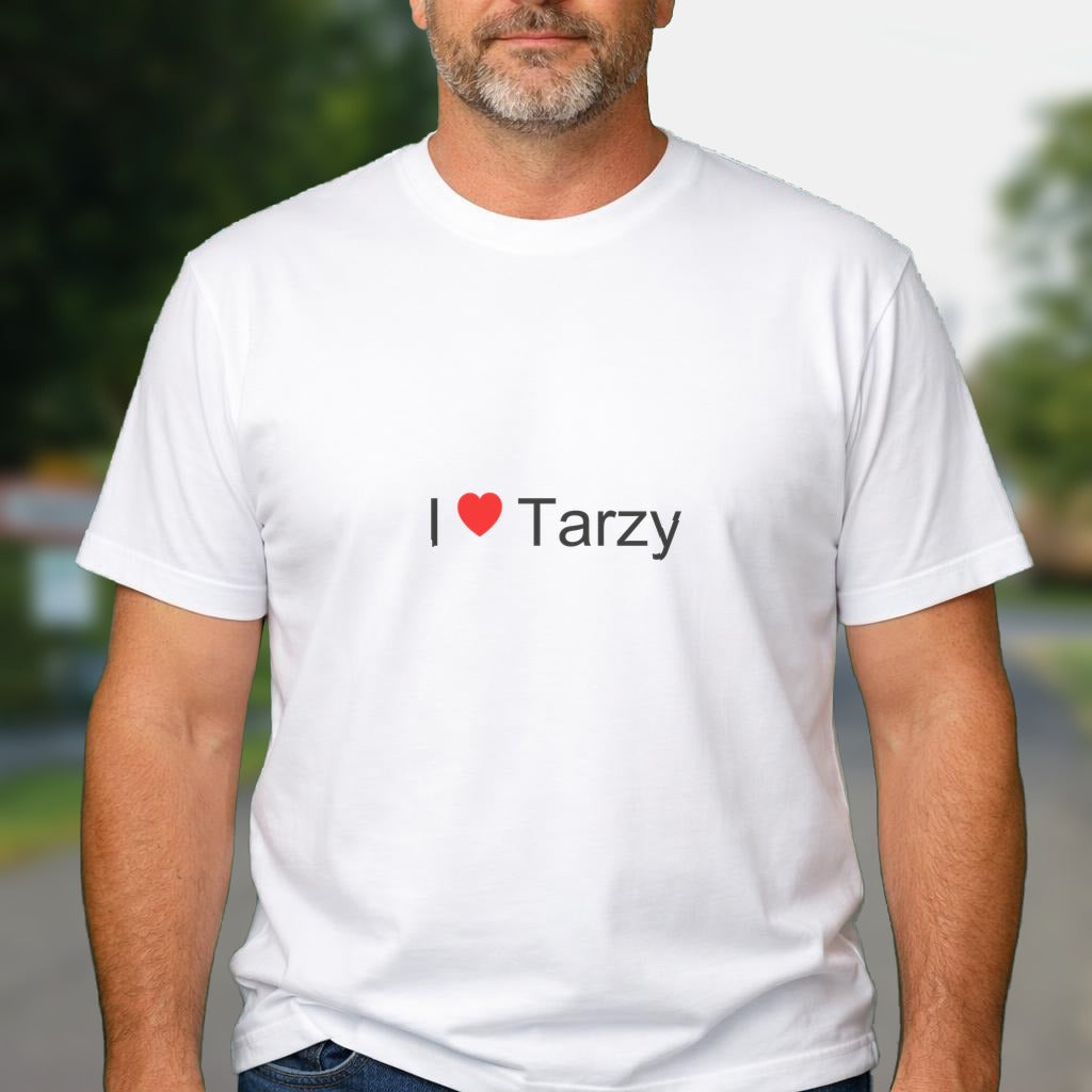 T-shirt I love tarzy
