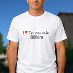 T-shirt I love taussac-la-billière