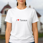 T-shirt I love tavaux