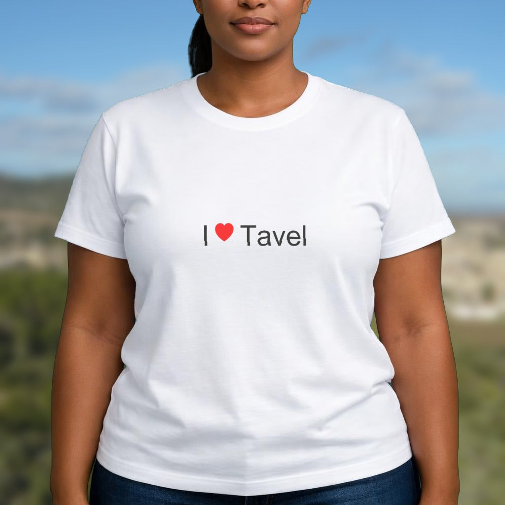 T-shirt I love tavel