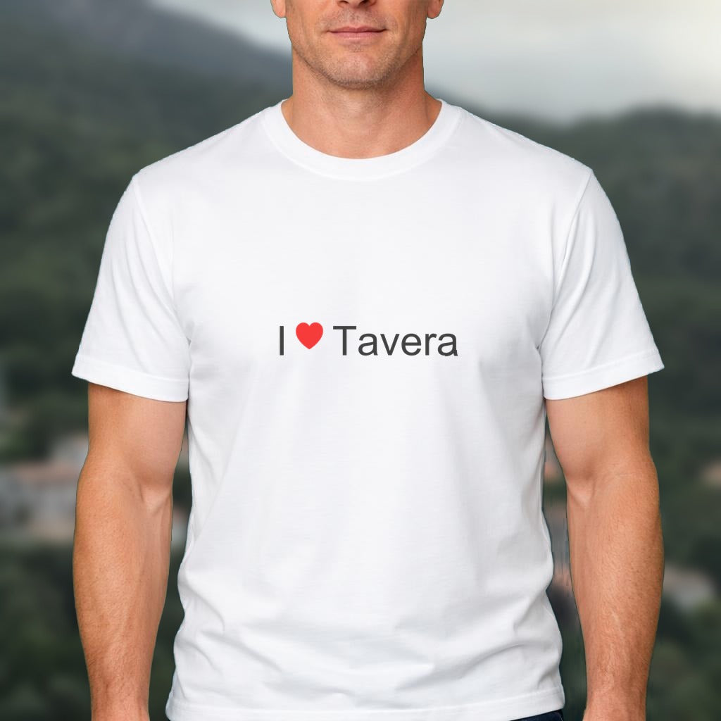 T-shirt I love tavera