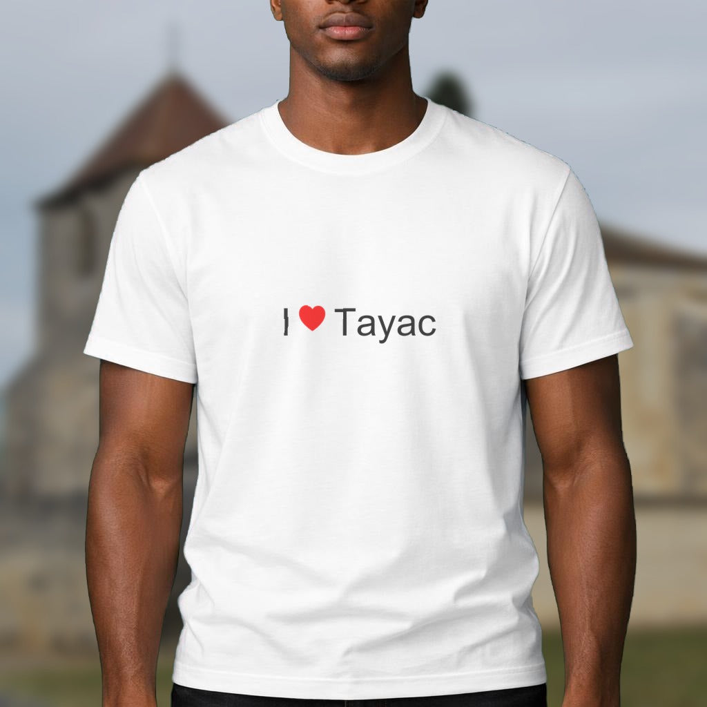T-shirt I love tayac