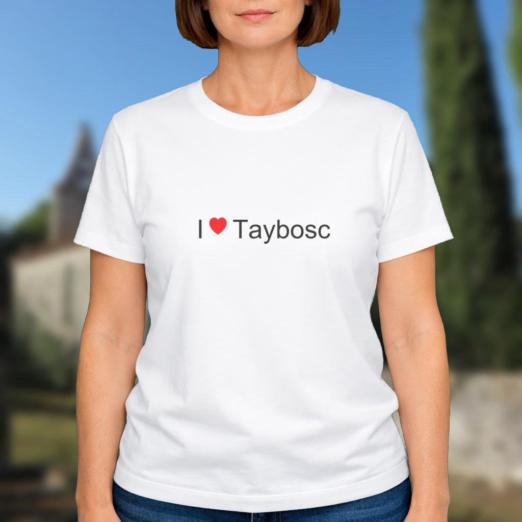 T-shirt I love taybosc