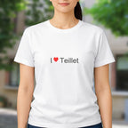 T-shirt I love teillet