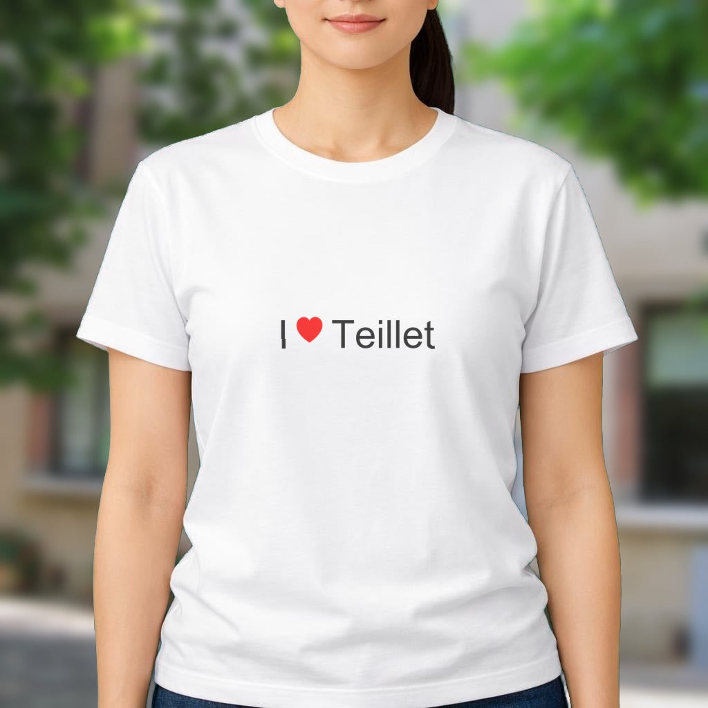 T-shirt I love teillet