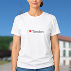 T-shirt I love tendon