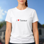 T-shirt I love teneur