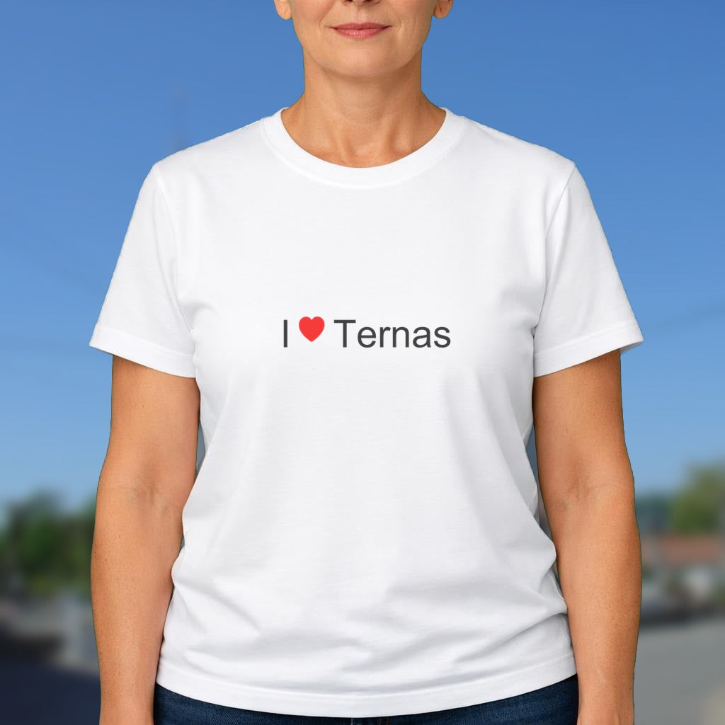 T-shirt I love ternas