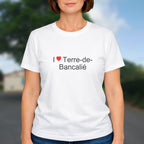 T-shirt I love terre-de-bancalié