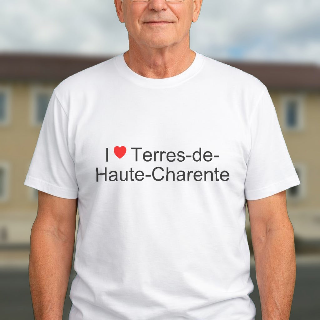 T-shirt I love terres-de-haute-charente
