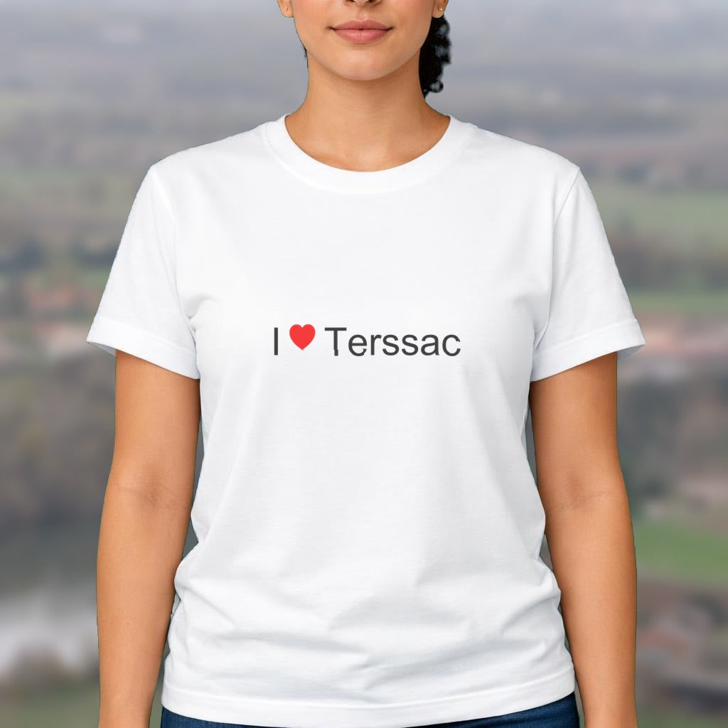 T-shirt I love terssac