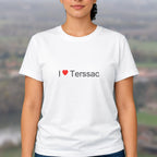 T-shirt I love terssac