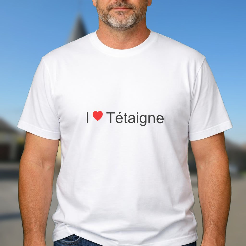 T-shirt I love tétaigne