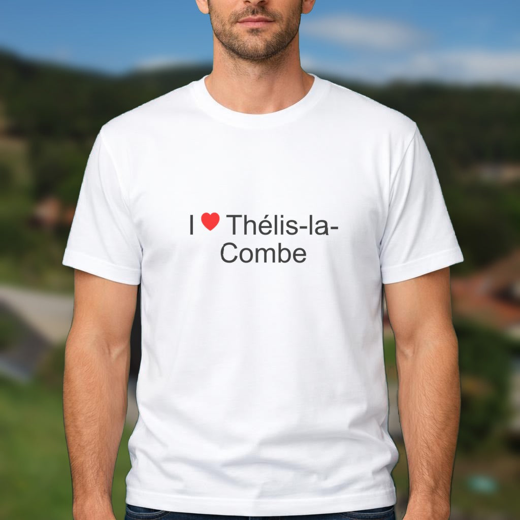 T-shirt I love thélis-la-combe
