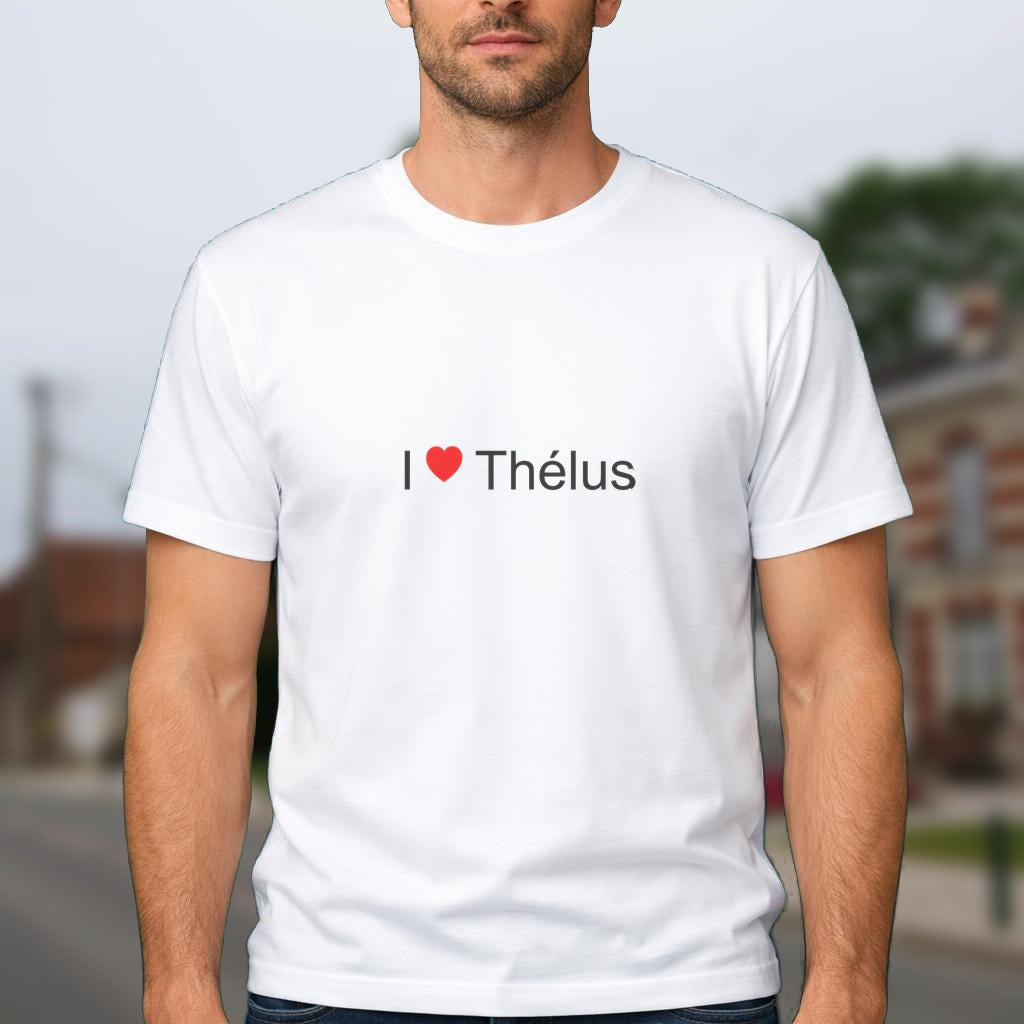 T-shirt I love thélus