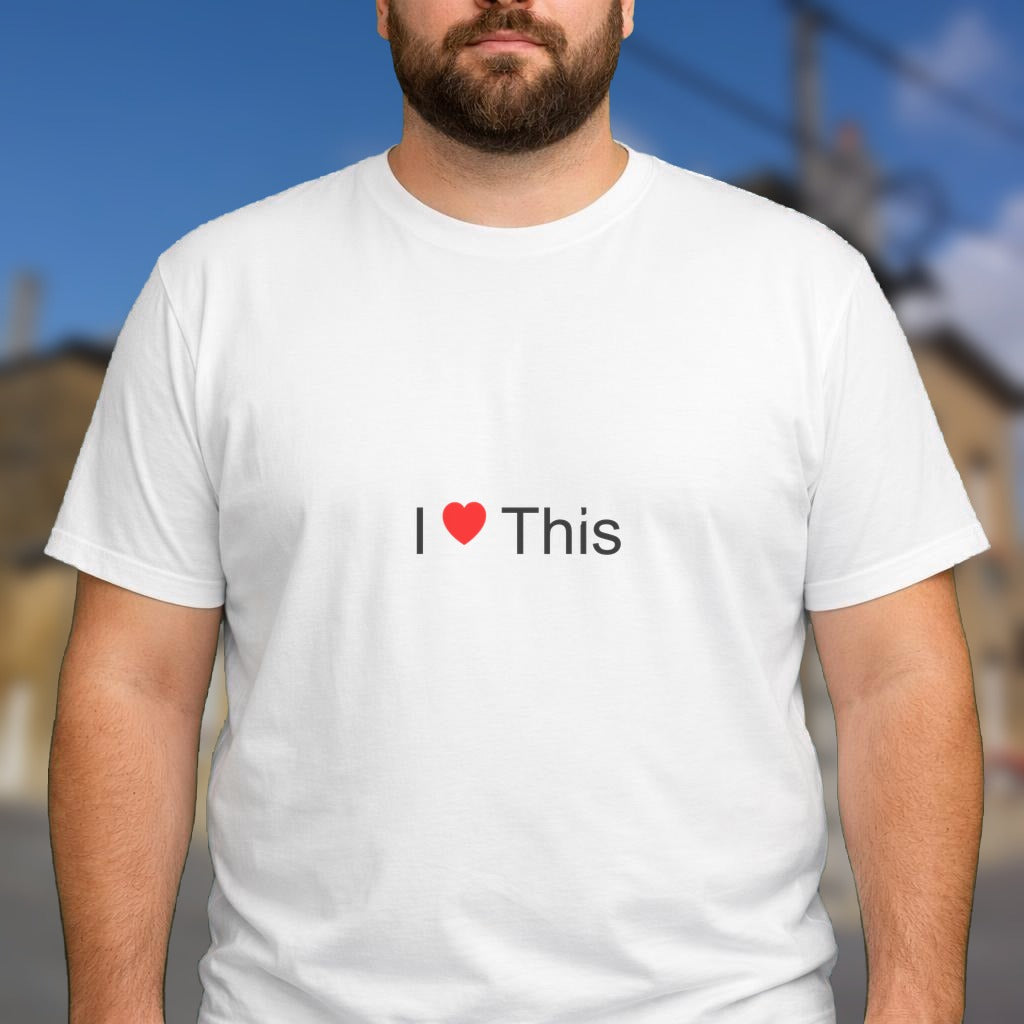 T-shirt I love this