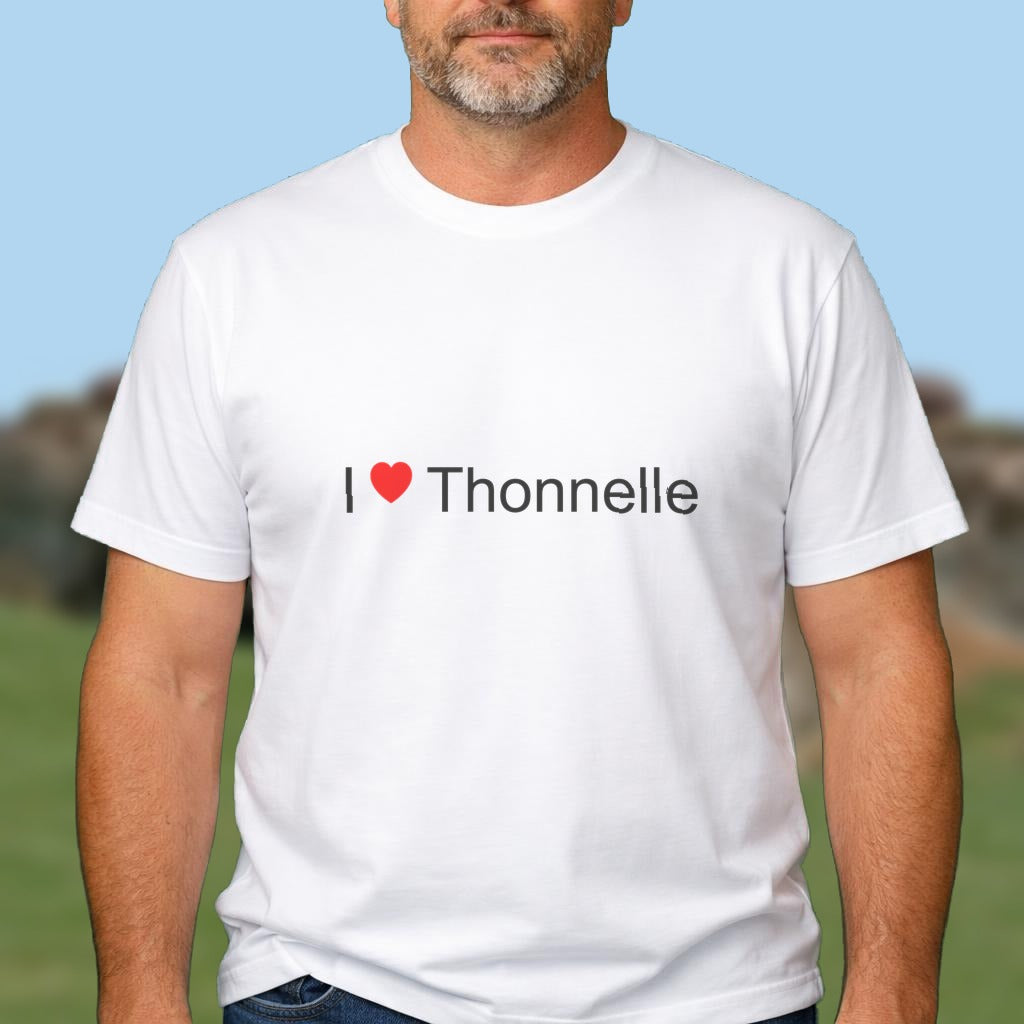 T-shirt I love thonnelle