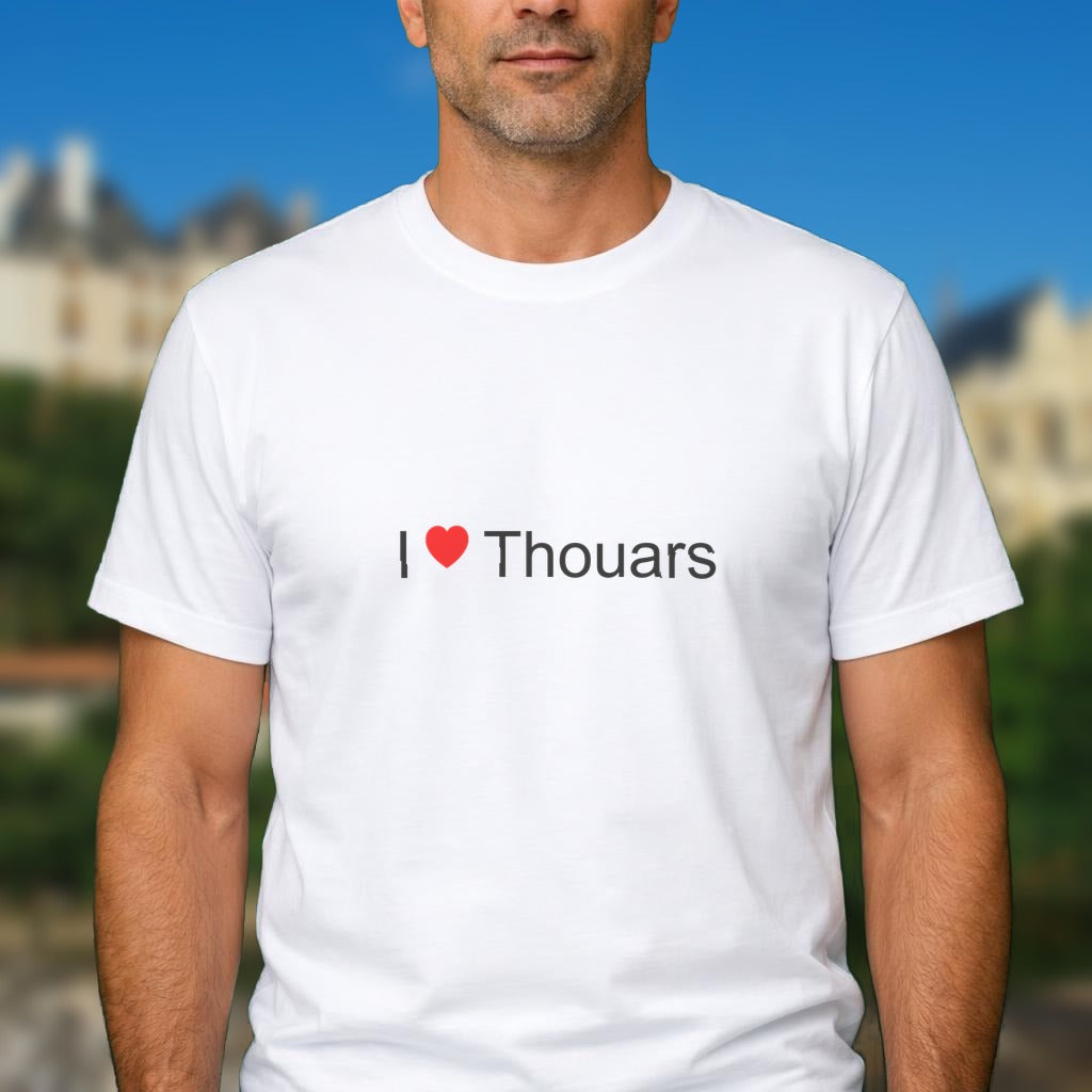 T-shirt I love thouars