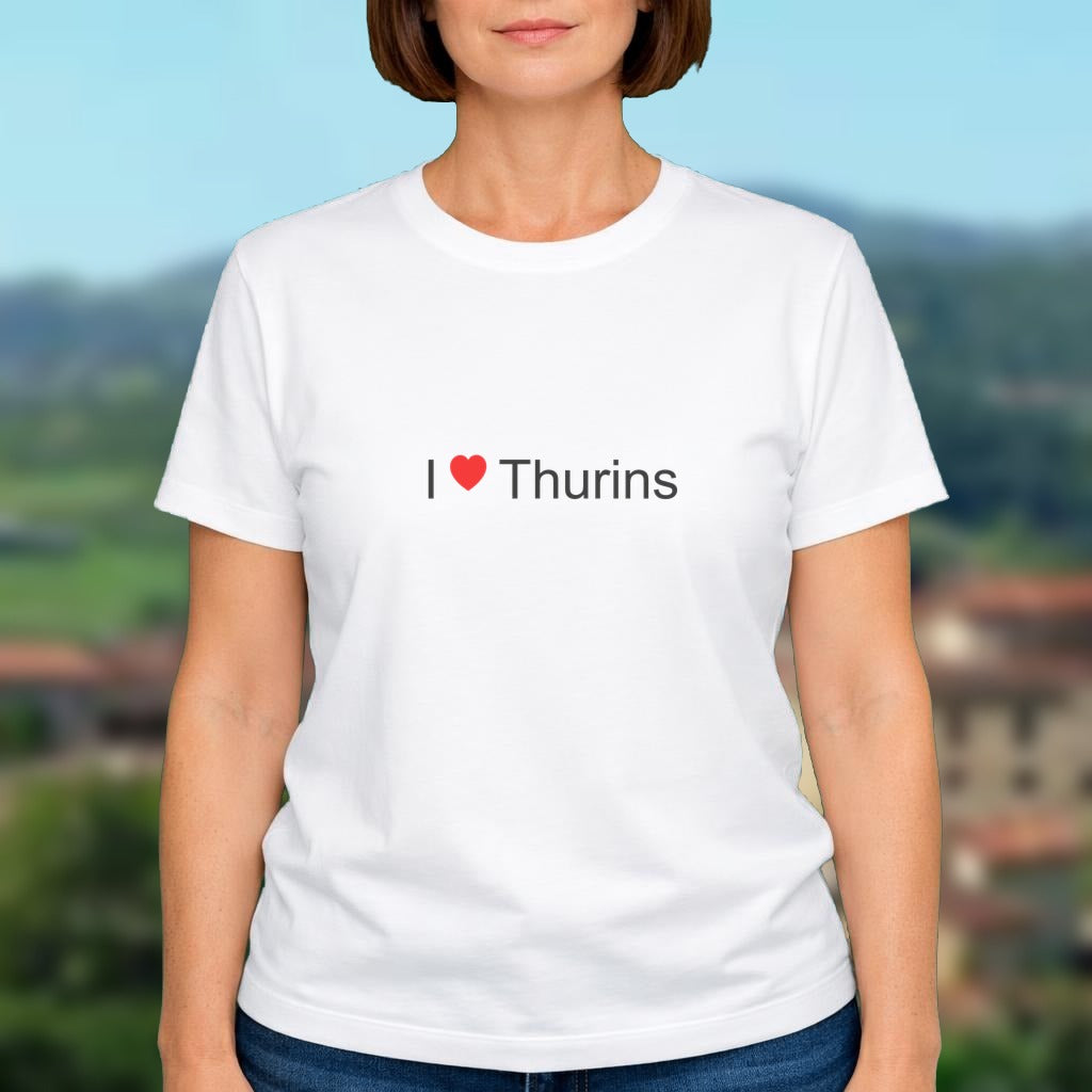 T-shirt I love thurins
