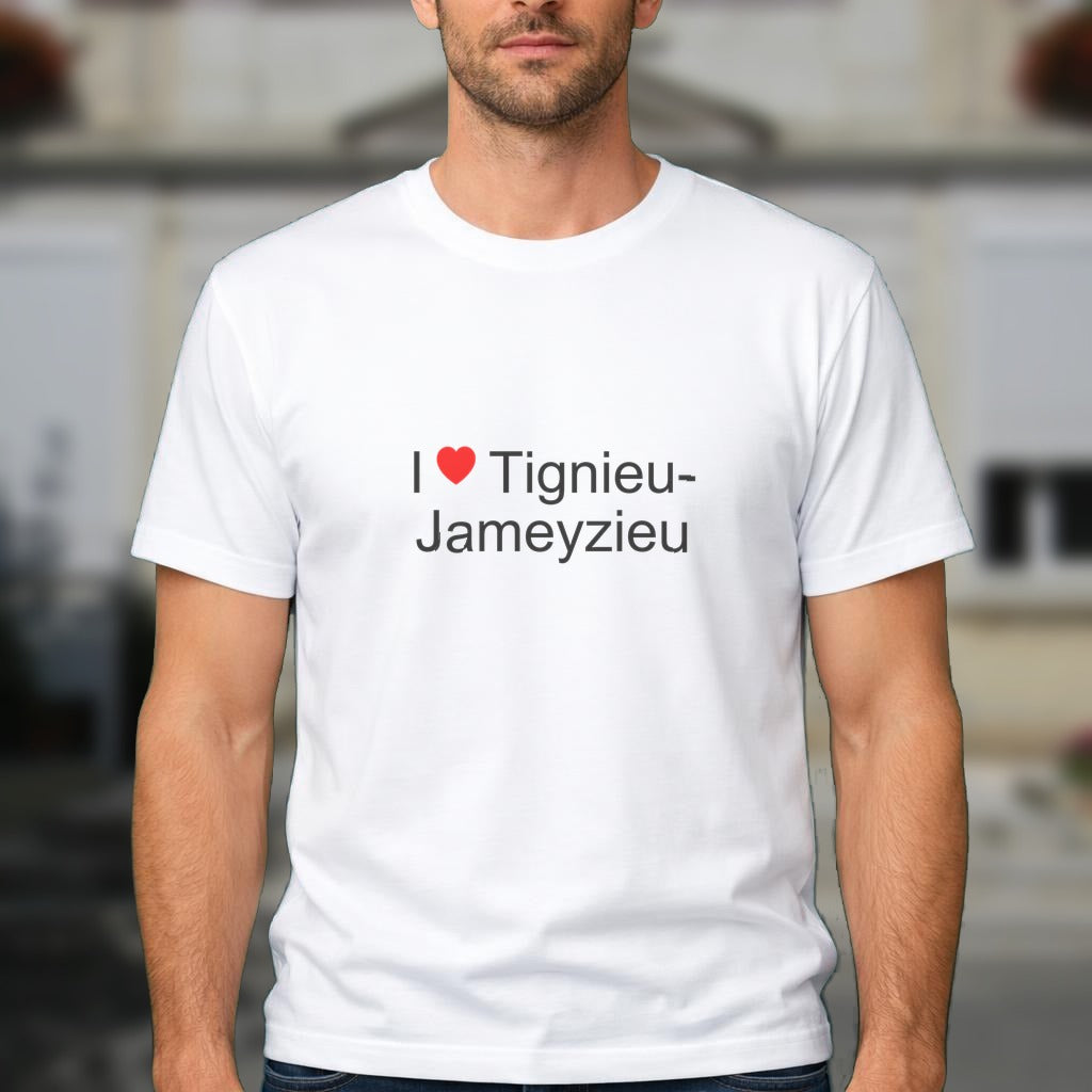 T-shirt I love tignieu-jameyzieu