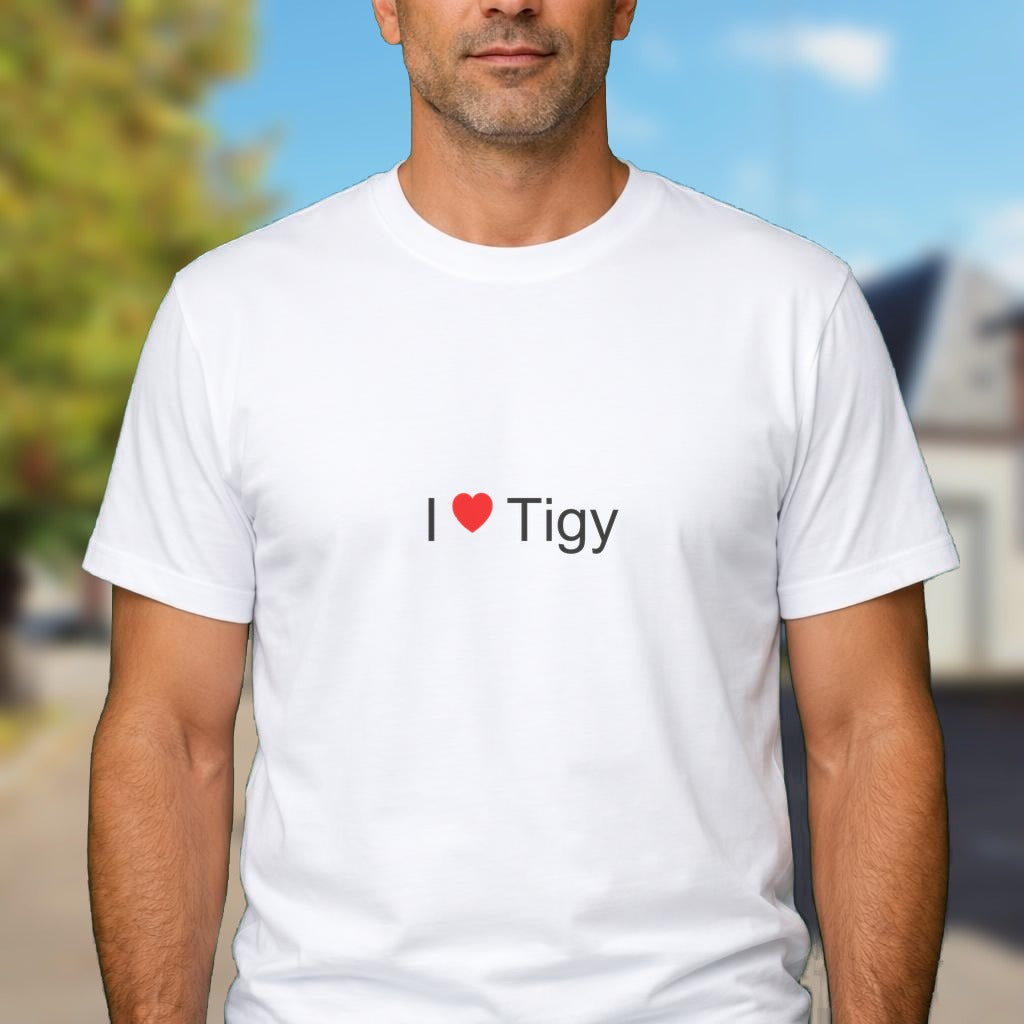 T-shirt I love tigy