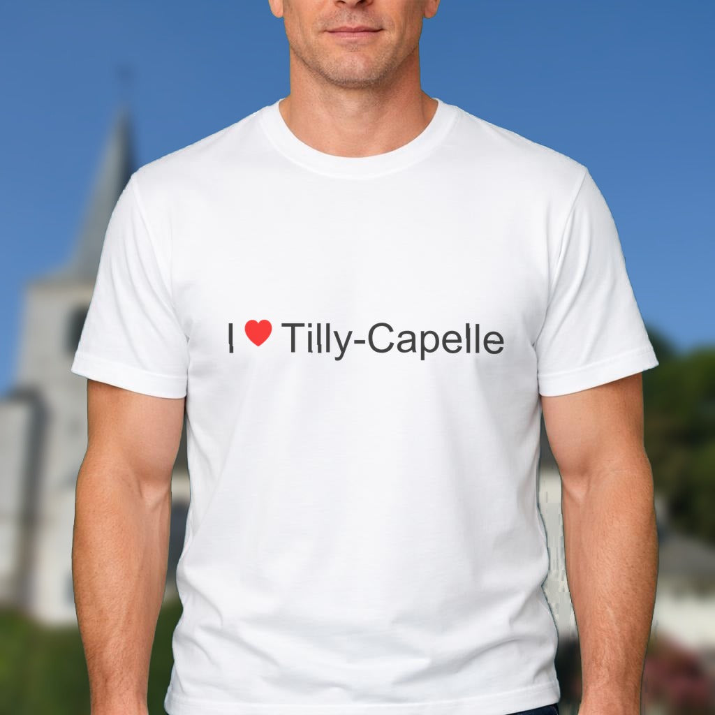 T-shirt I love tilly-capelle