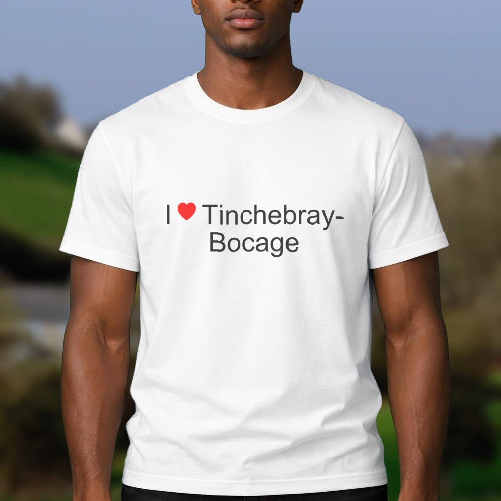 T-shirt I love tinchebray-bocage