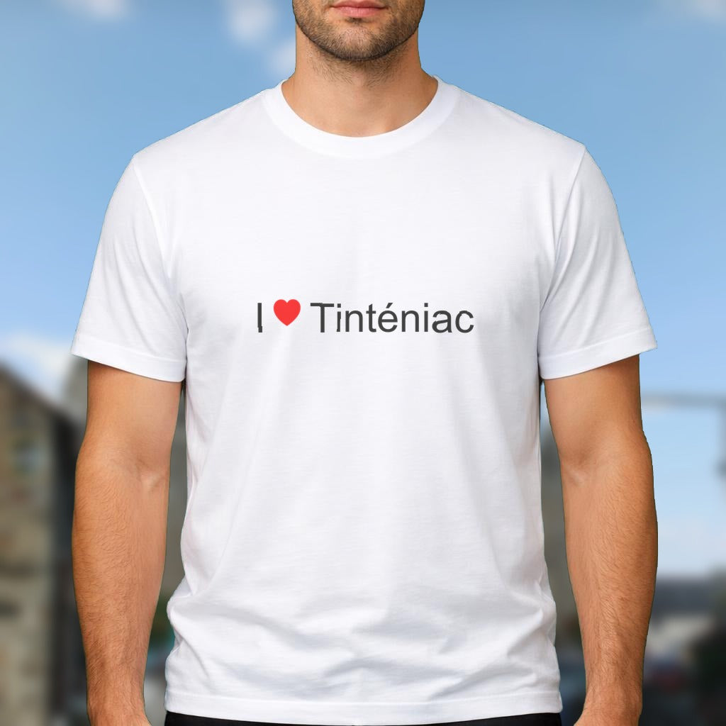 T-shirt I love tinténiac
