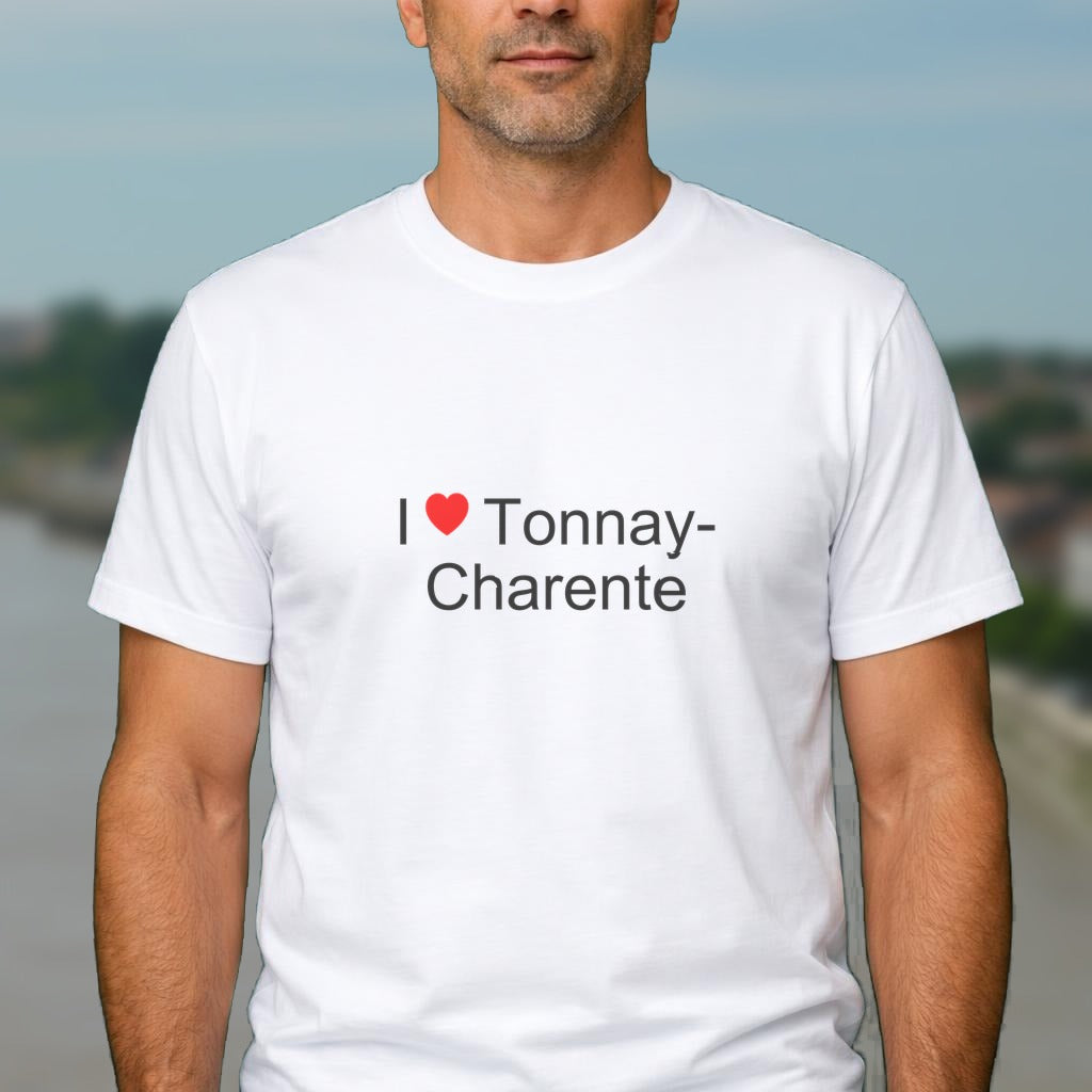 T-shirt I love tonnay-charente