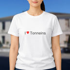 T-shirt I love tonneins