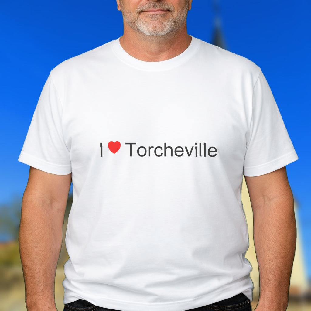 T-shirt I love torcheville