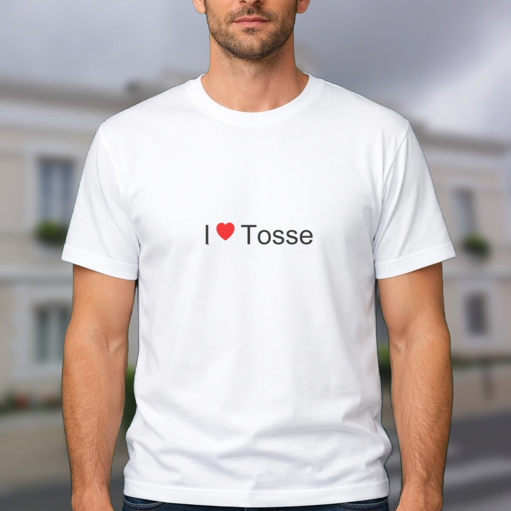 T-shirt I love tosse