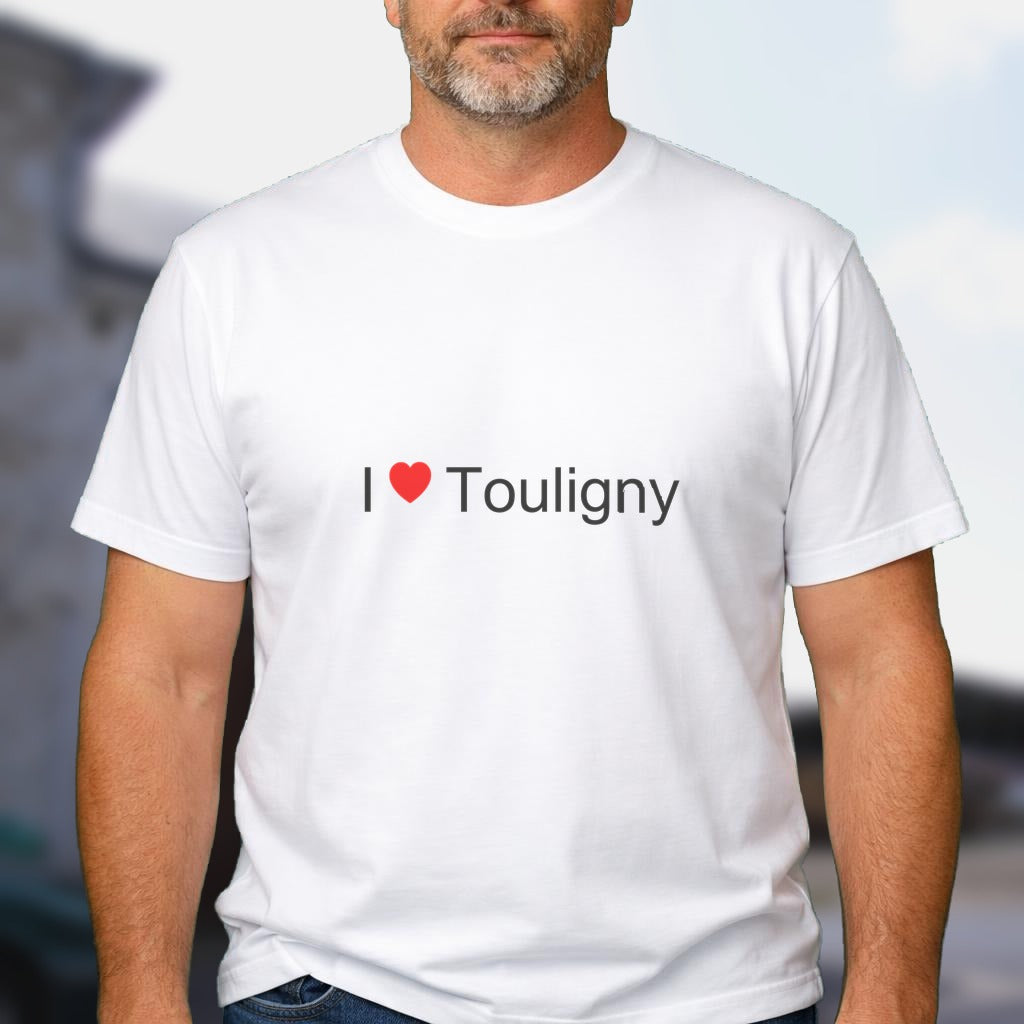 T-shirt I love touligny