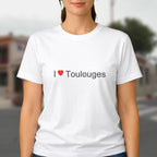 T-shirt I love toulouges