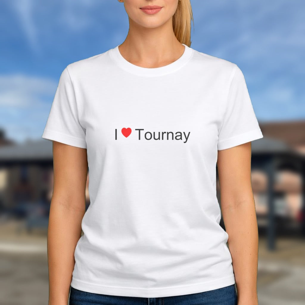 T-shirt I love tournay