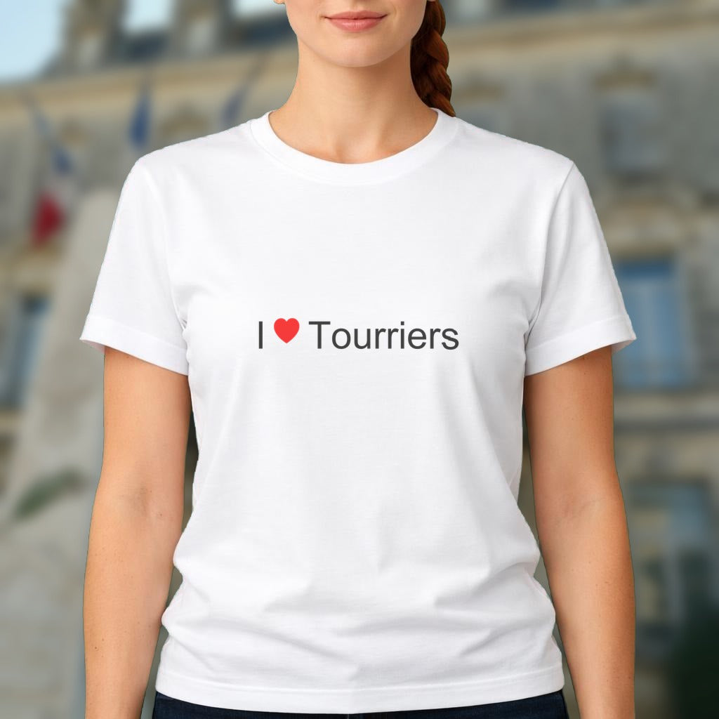 T-shirt I love tourriers