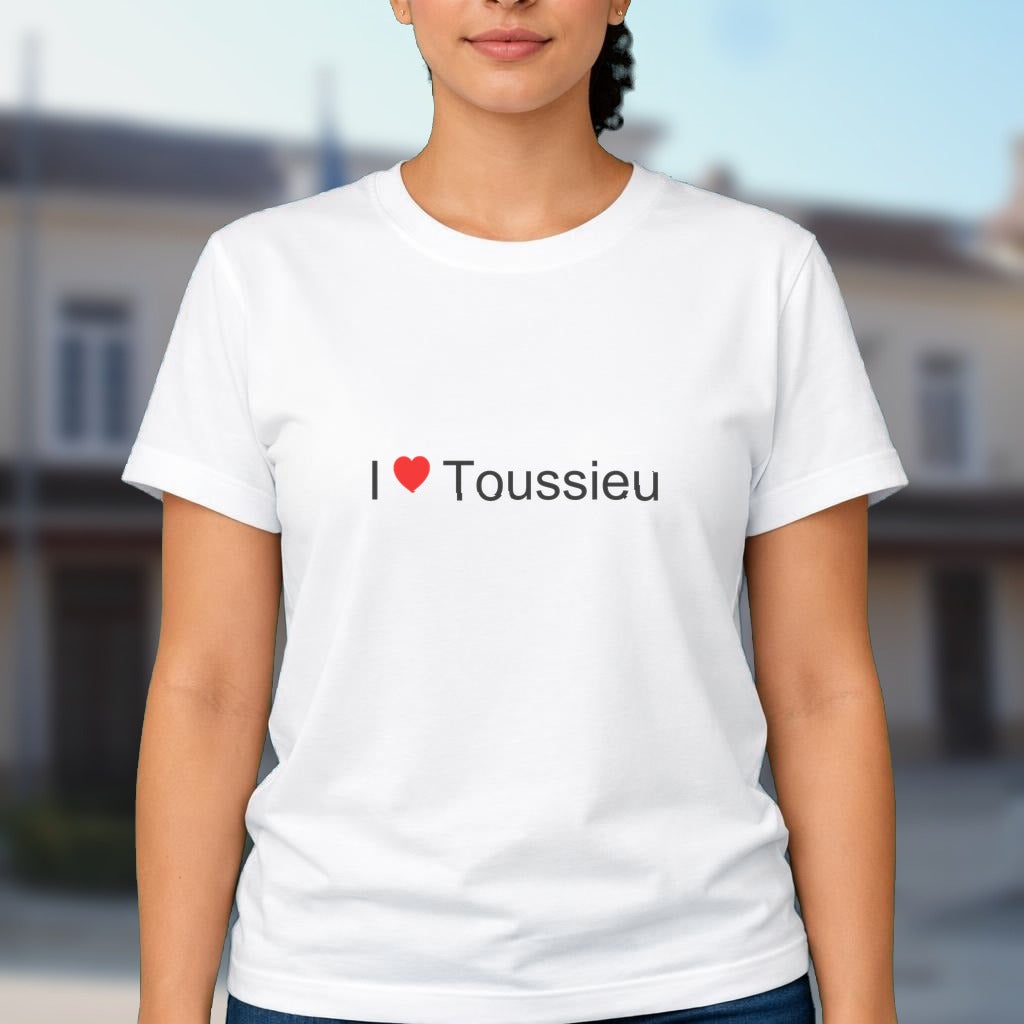 T-shirt I love toussieu