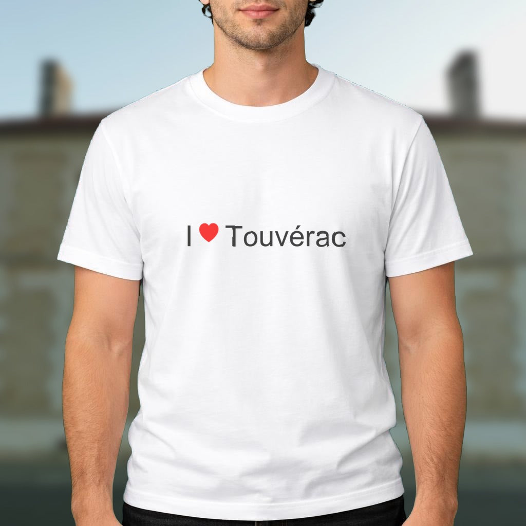 T-shirt I love touvérac