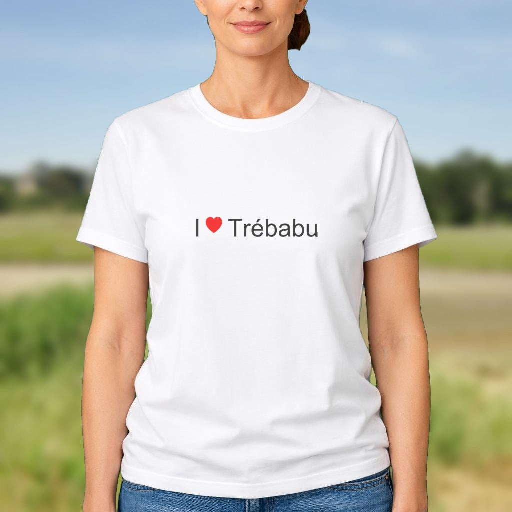 T-shirt I love trébabu
