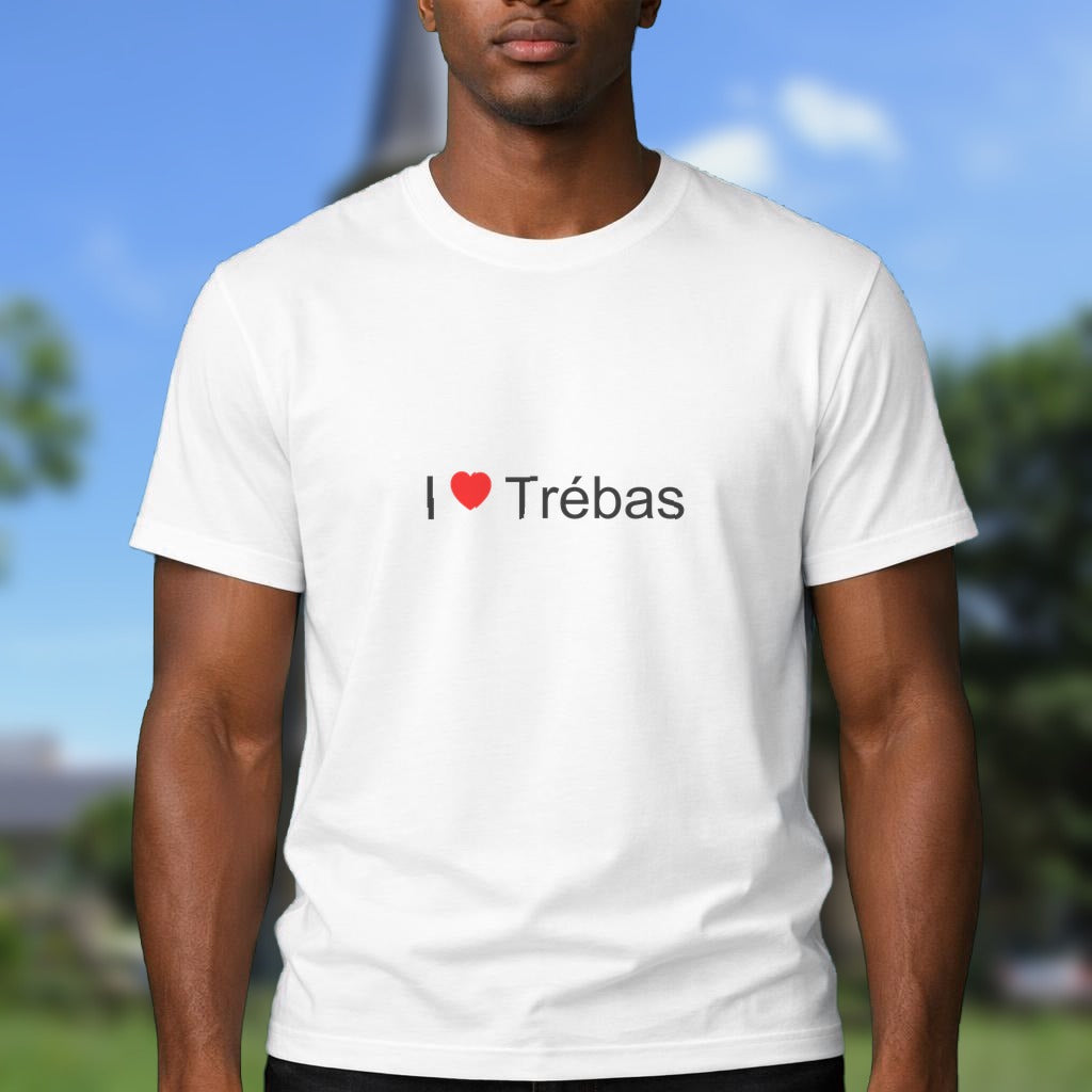 T-shirt I love trébas