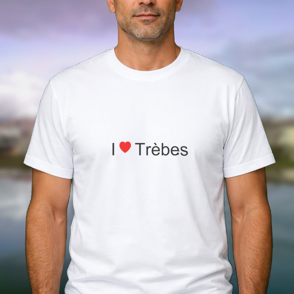 T-shirt I love trèbes