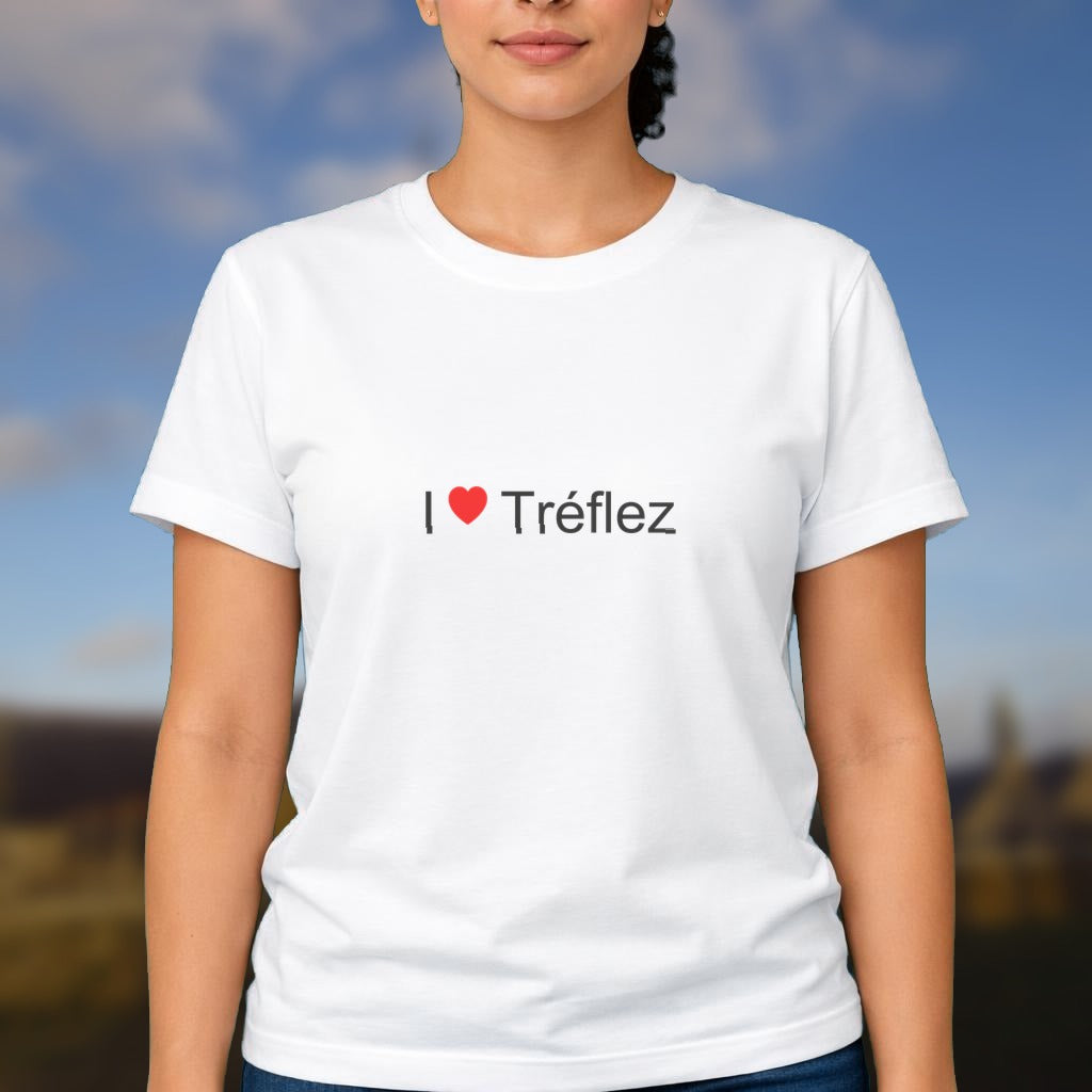 T-shirt I love tréflez