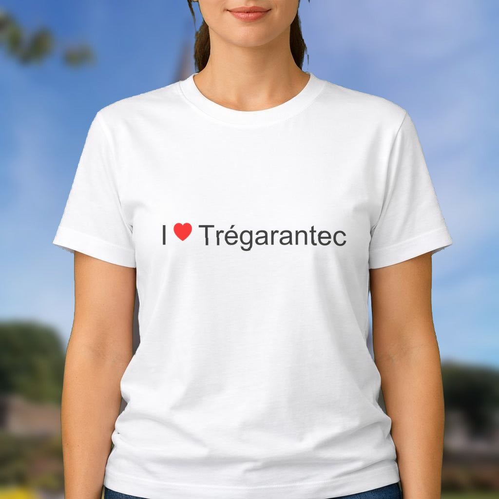 T-shirt I love trégarantec