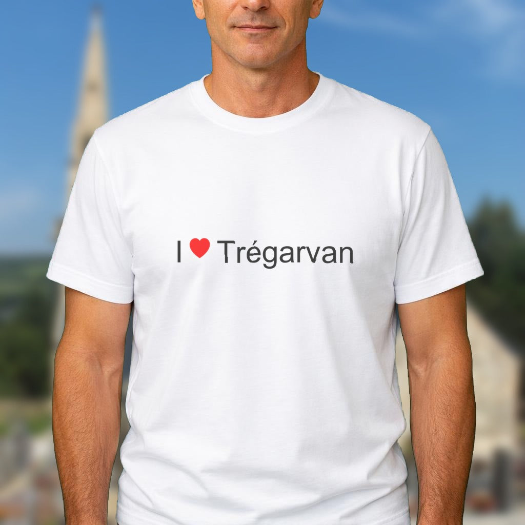 T-shirt I love trégarvan