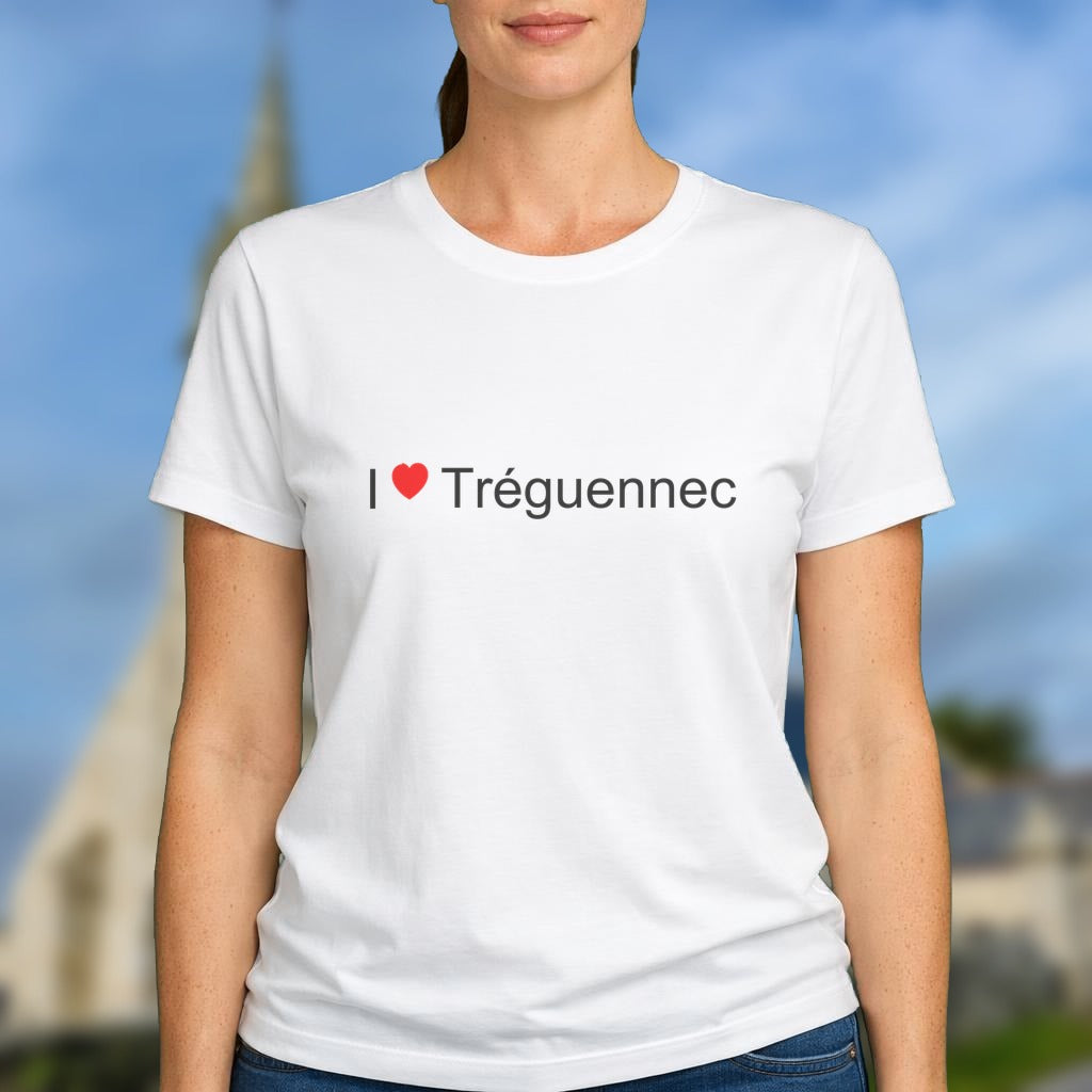 T-shirt I love tréguennec